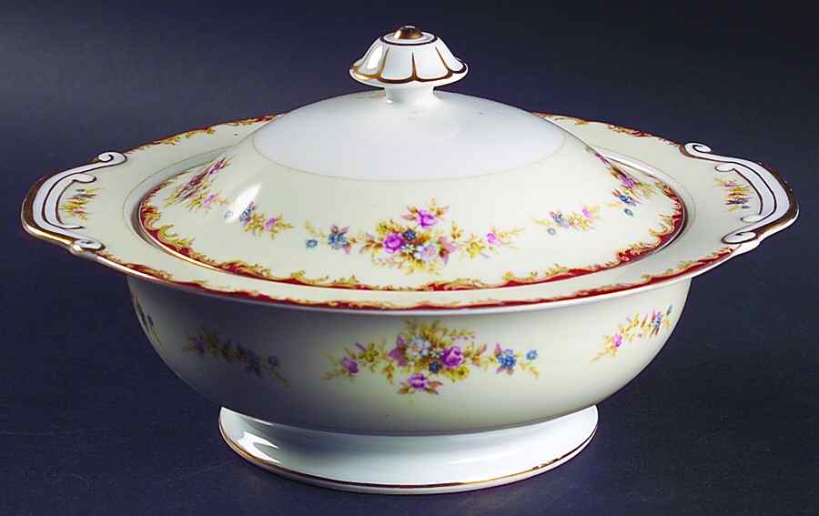 Wembley Round Covered Vegetable by National China-1