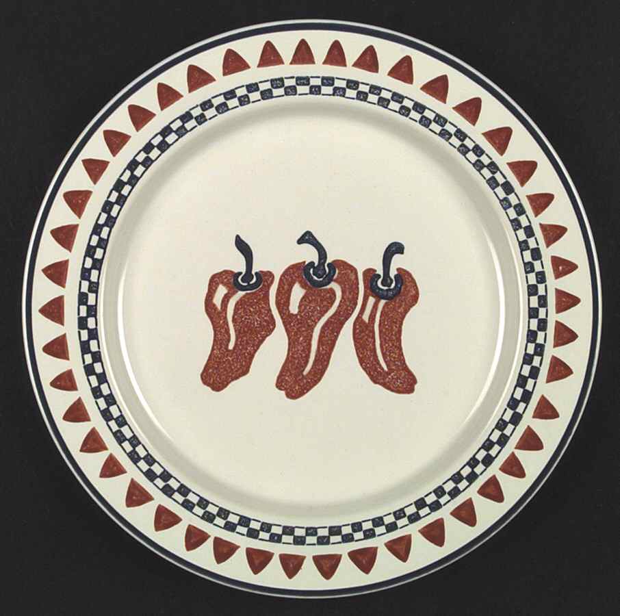 Caliente Dinner Plate by Nancy Calhoun-1