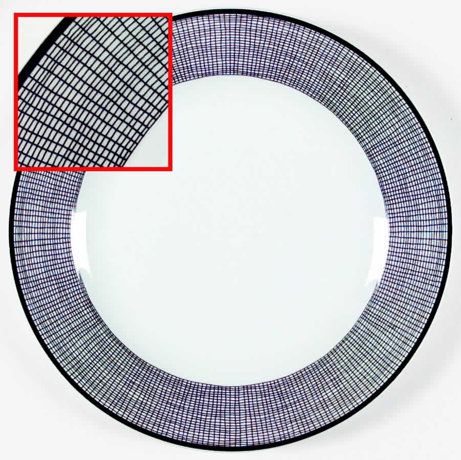 Chambray Dinner Plate by Nancy Calhoun-1