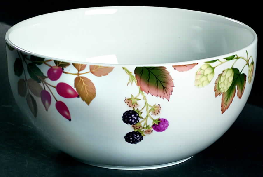 English Country Fruit 9" Mixing Bowl by Nancy Calhoun-1
