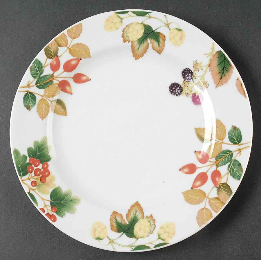 English Country Fruit Salad Plate by Nancy Calhoun-1