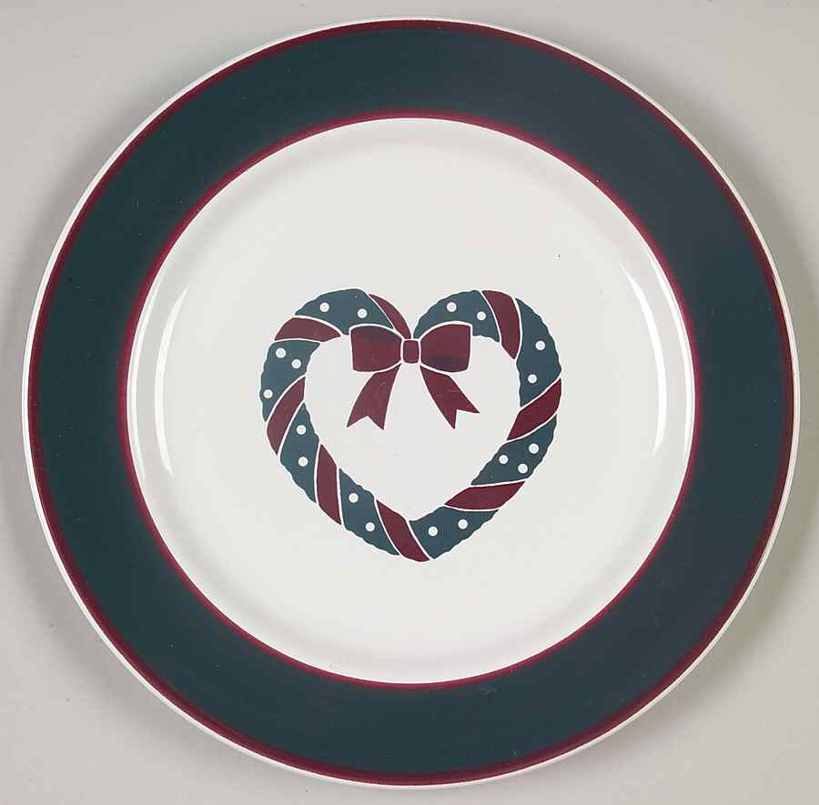 Fusions Evergreen Accent Salad Plate by Nancy Calhoun-1