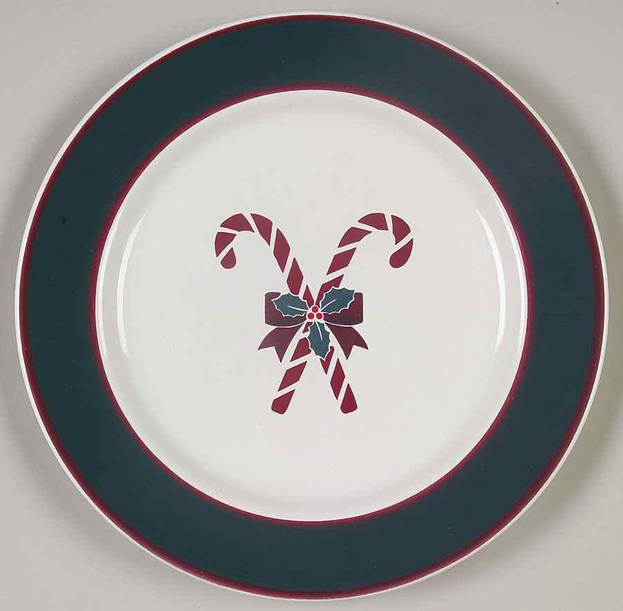 Fusions Evergreen Accent Salad Plate by Nancy Calhoun-1