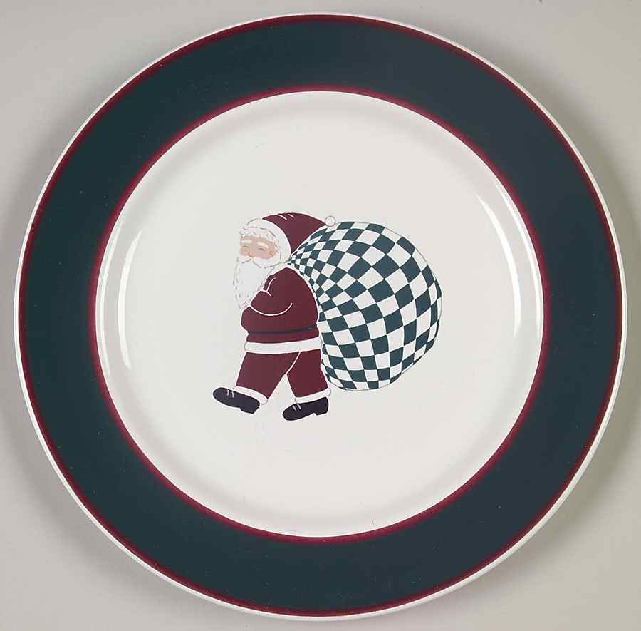 Fusions Evergreen Accent Salad Plate by Nancy Calhoun-1