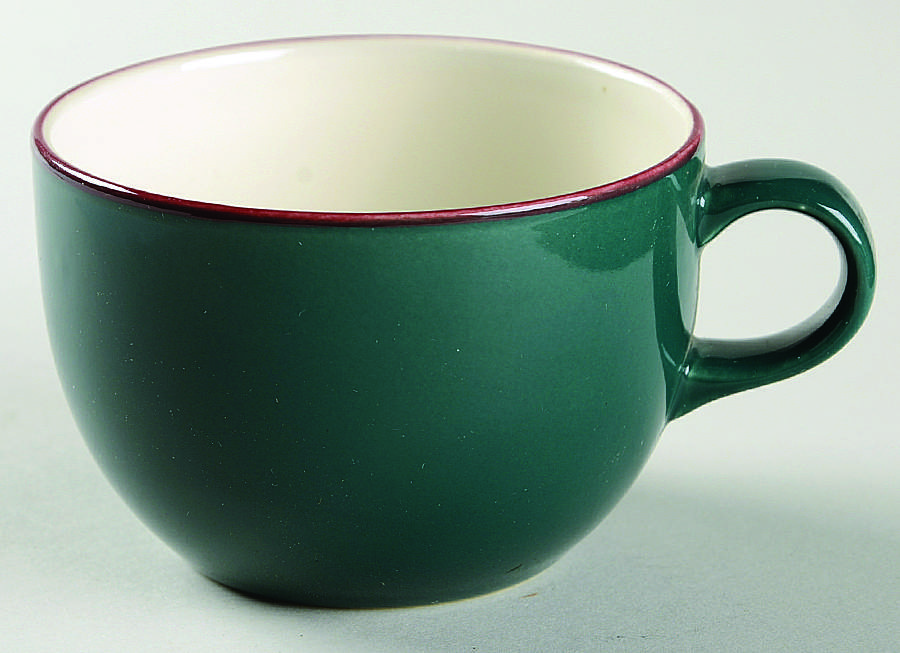 Fusions Evergreen Flat Cup by Nancy Calhoun-1