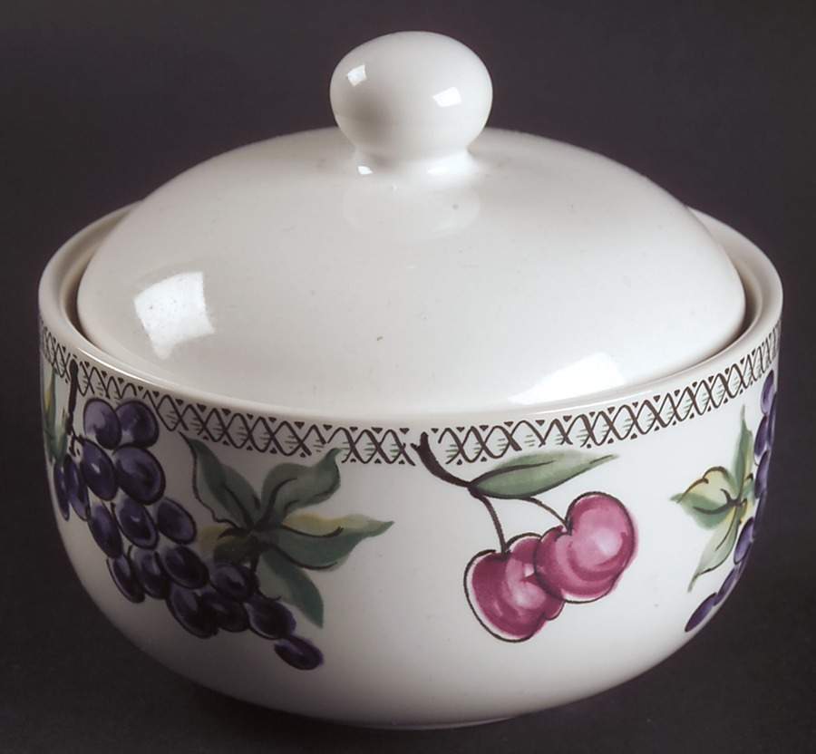 L'Amore Sugar Bowl & Lid by Nancy Calhoun-1