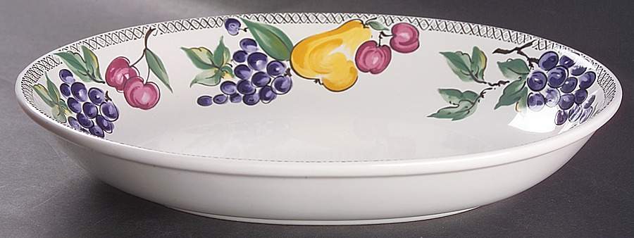 L'Amore 14" Oval Vegetable Bowl by Nancy Calhoun-1