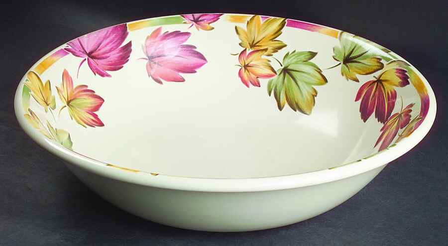 Maplewood 13" Large Salad Serving Bowl by Nancy Calhoun-1