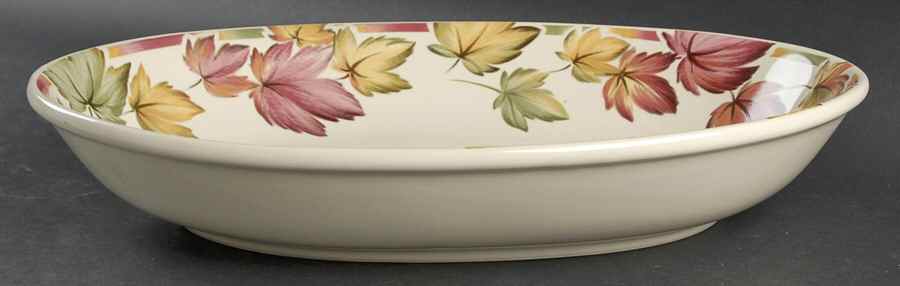 Maplewood 14" Oval Vegetable Bowl by Nancy Calhoun-1