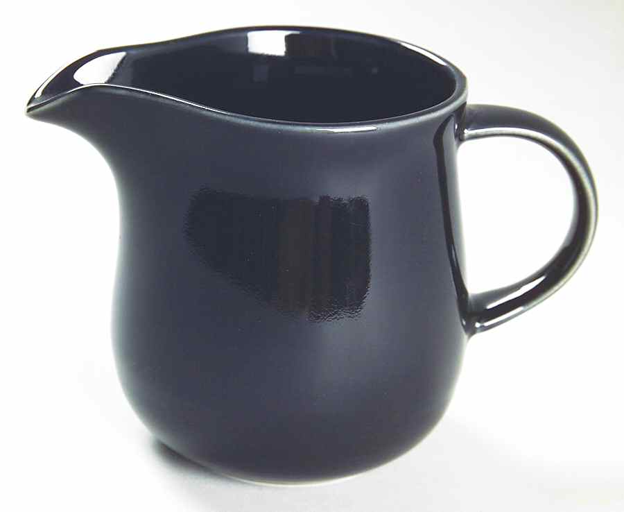 Solid Color Black Creamer by Nancy Calhoun-1