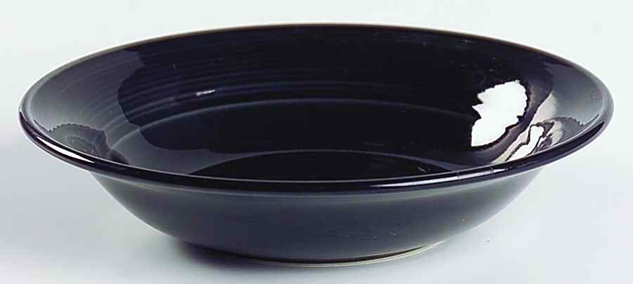 Solid Color Black Fruit/Dessert (Sauce) Bowl by Nancy Calhoun-1
