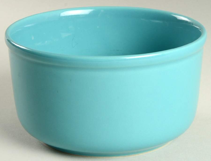 Solid Color Dark Aqua 6" Mixing Bowl by Nancy Calhoun-1