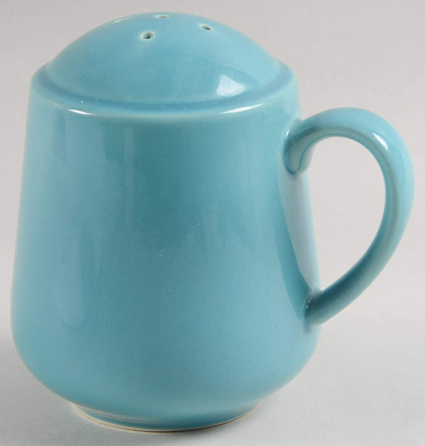 Solid Color Dark Aqua Stove Top Pepper Shaker by Nancy Calhoun-1