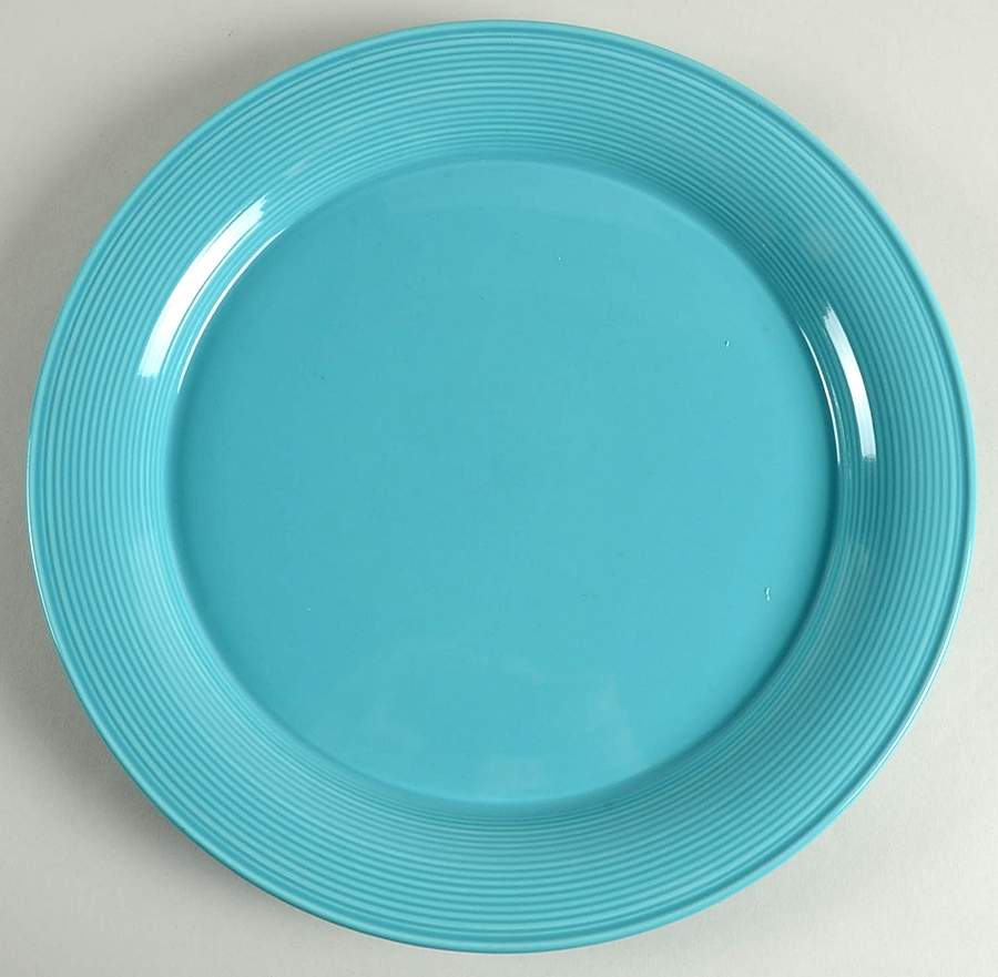 Solid Color Dark Aqua 12" Chop Plate (Round Platter) by Nancy Calhoun-1