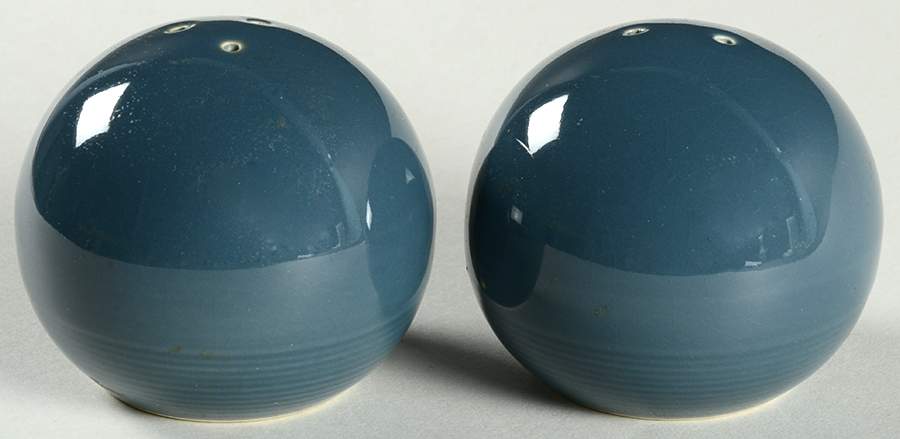 Solid Color Dark Blue Salt & Pepper Set by Nancy Calhoun-1