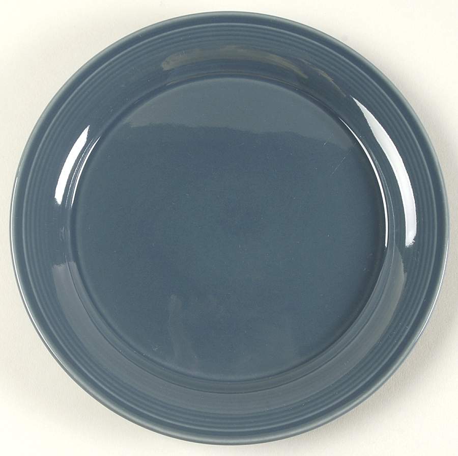 Solid Color Dark Blue Salad Plate by Nancy Calhoun-1