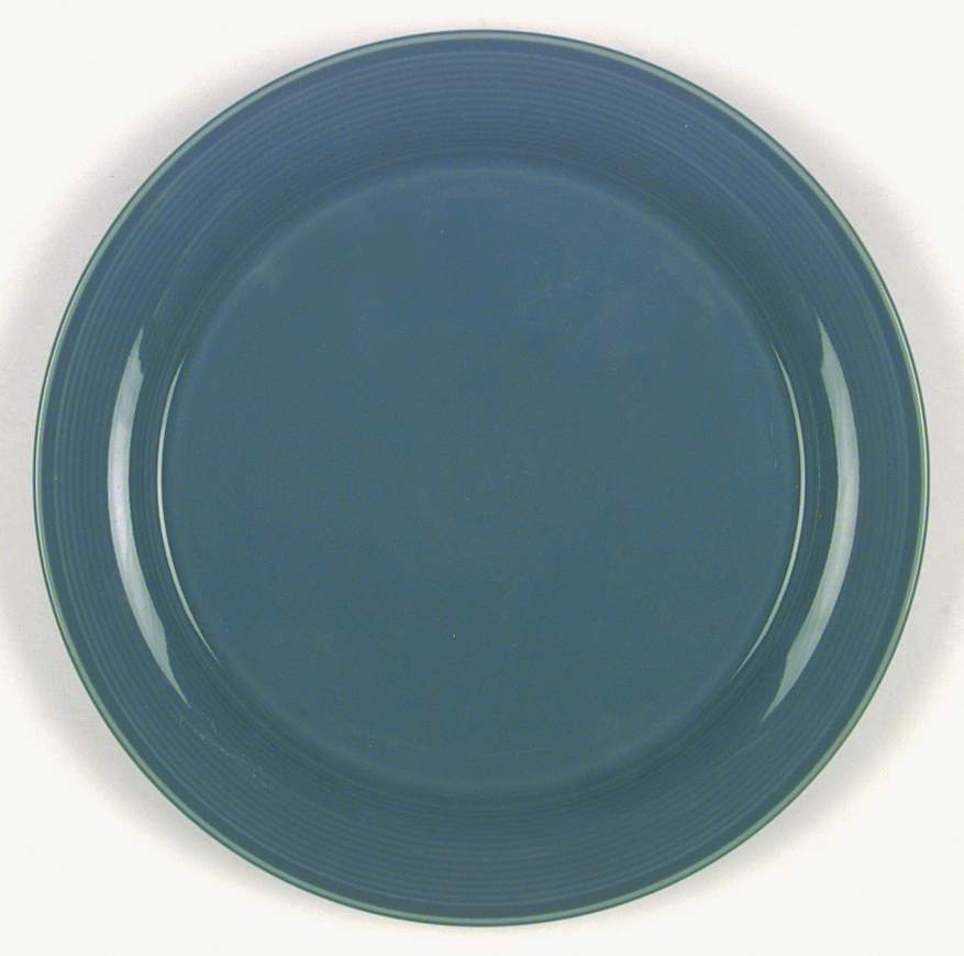 Solid Color Dark Blue Dinner Plate by Nancy Calhoun-1
