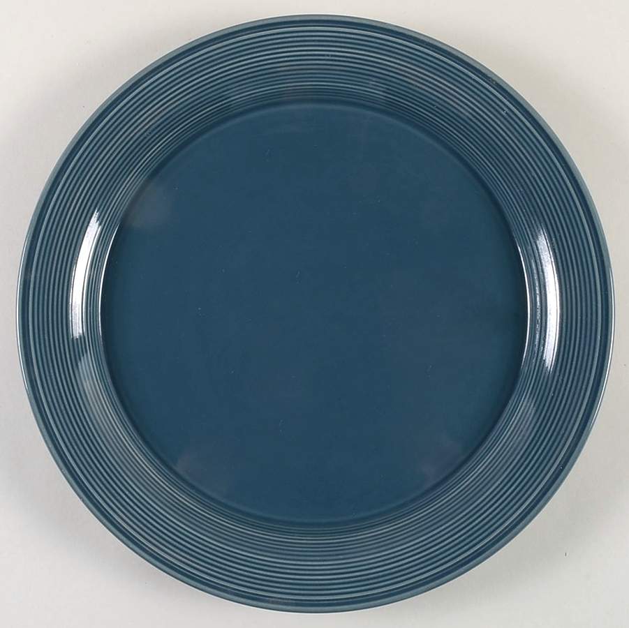 Solid Color Dark Blue 12" Chop Plate (Round Platter) by Nancy Calhoun-1
