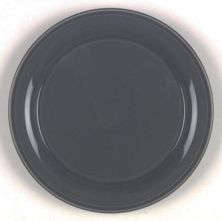 Solid Color Dark Gray Salad Plate by Nancy Calhoun-1