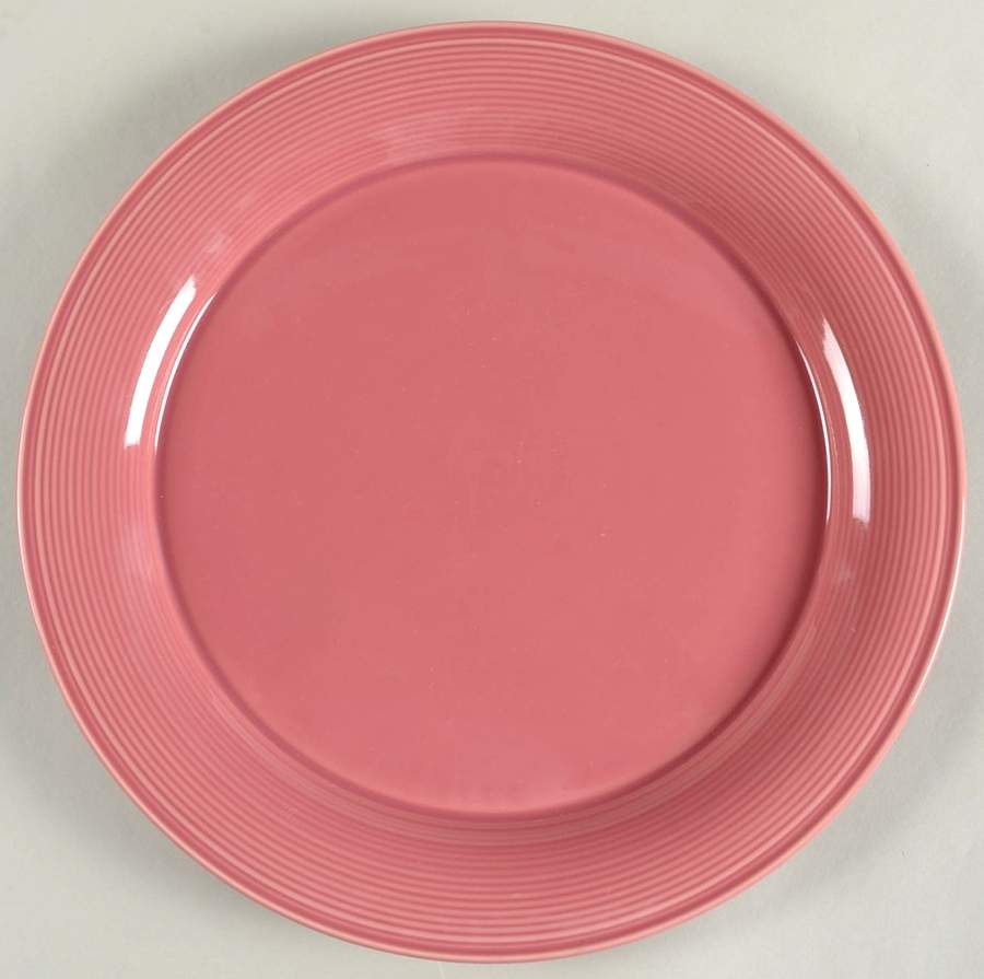 Solid Color Dark Rose 12" Chop Plate (Round Platter) by Nancy Calhoun-1