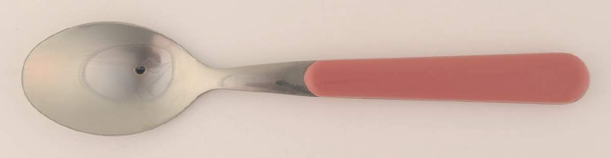 Solid Color Dark Rose Teaspoon by Nancy Calhoun-1