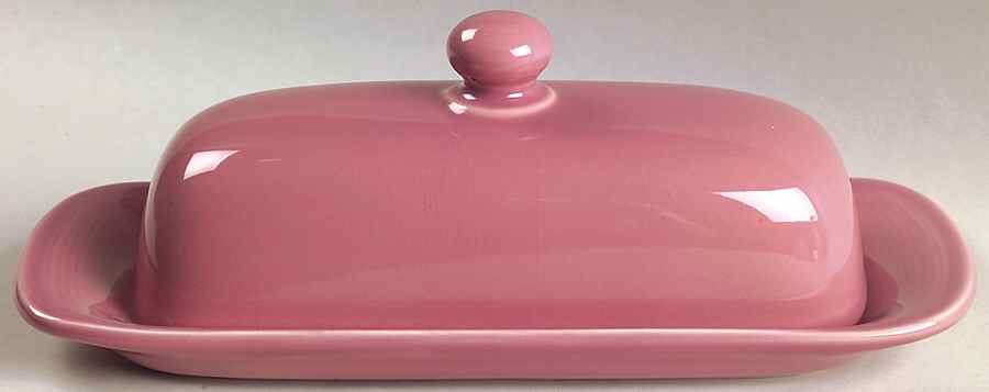 Solid Color Dark Rose 1/4 Lb Covered Butter by Nancy Calhoun-1