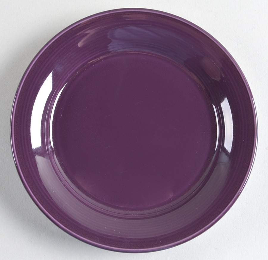 Solid Color Eggplant Bread & Butter Plate by Nancy Calhoun-1