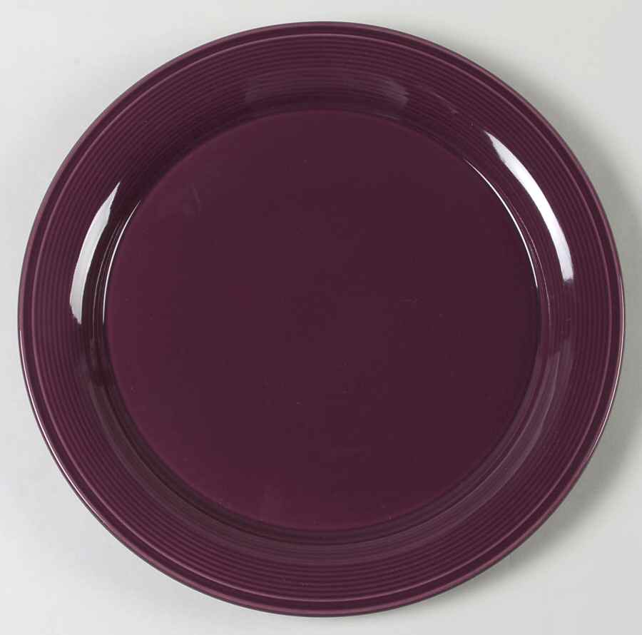 Solid Color Eggplant 12" Chop Plate (Round Platter) by Nancy Calhoun-1