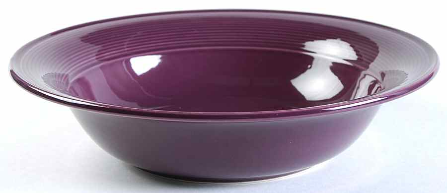 Solid Color Eggplant 9" Round Vegetable Bowl by Nancy Calhoun-1