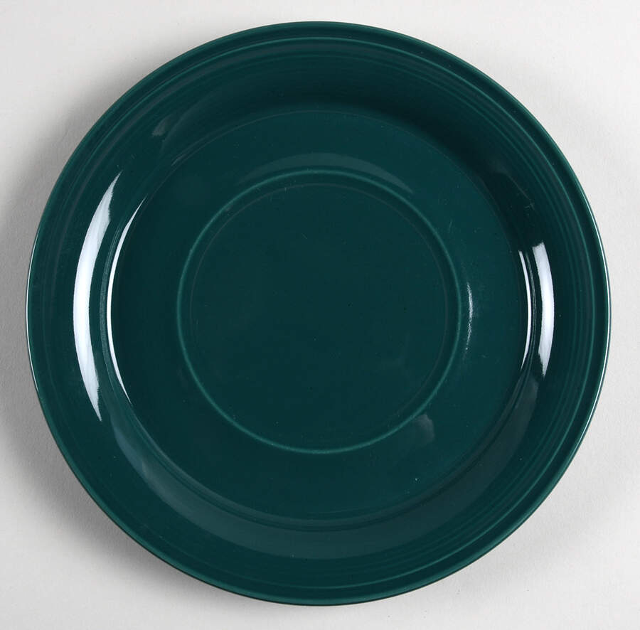 Solid Color Evergreen Underplate for Gravy Boat by Nancy Calhoun-1