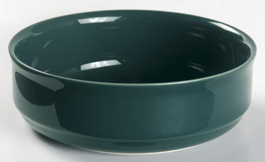 Solid Color Evergreen Coupe Cereal Bowl by Nancy Calhoun-1