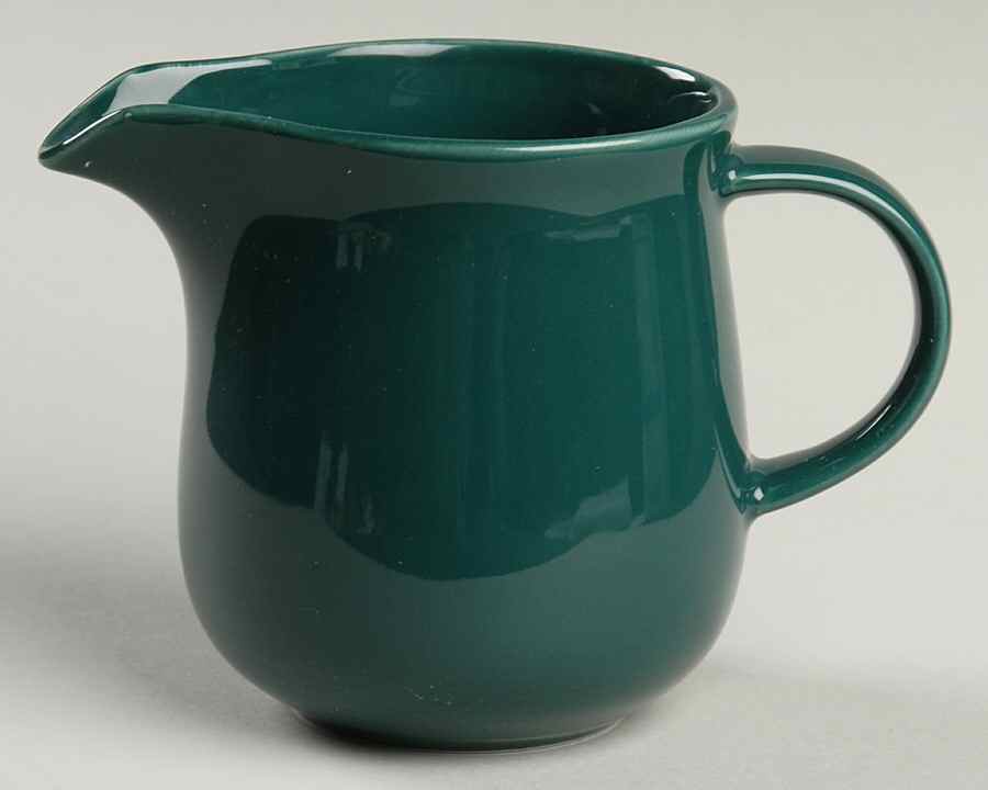 Solid Color Evergreen Creamer by Nancy Calhoun-1