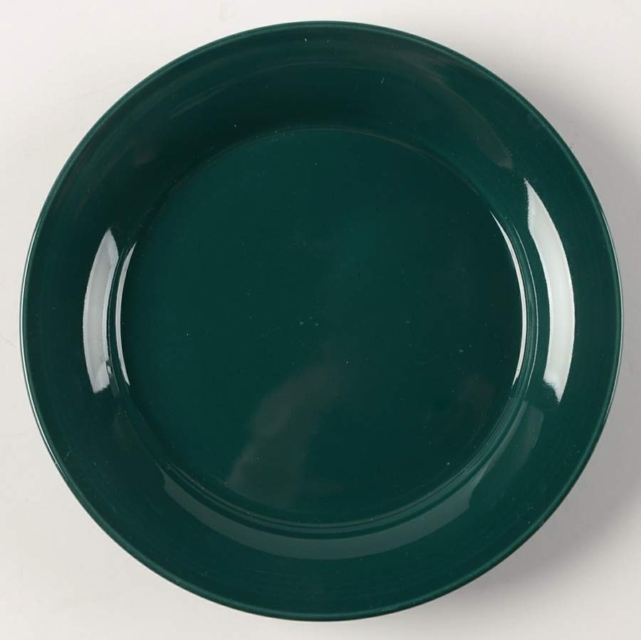 Solid Color Evergreen Bread & Butter Plate by Nancy Calhoun-1