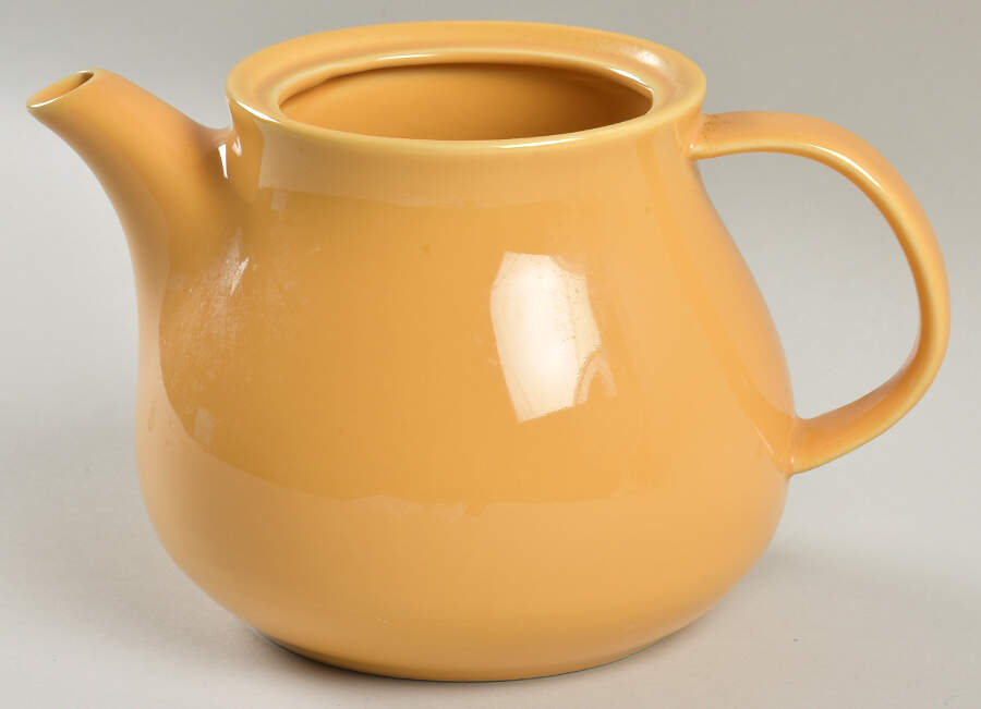 Solid Color Honey Teapot No Lid by Nancy Calhoun-1