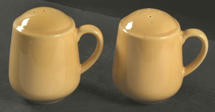 Solid Color Honey Stove Top Salt & Pepper Set by Nancy Calhoun-1