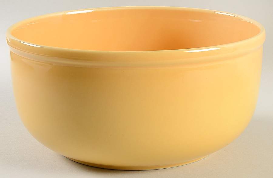 Solid Color Honey 10" Mixing Bowl by Nancy Calhoun-1