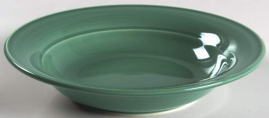 Solid Color Jade Rim Soup Bowl by Nancy Calhoun-1