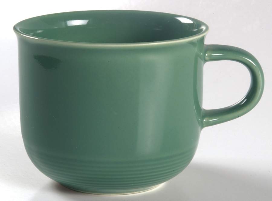 Solid Color Jade Flat Cup by Nancy Calhoun-1
