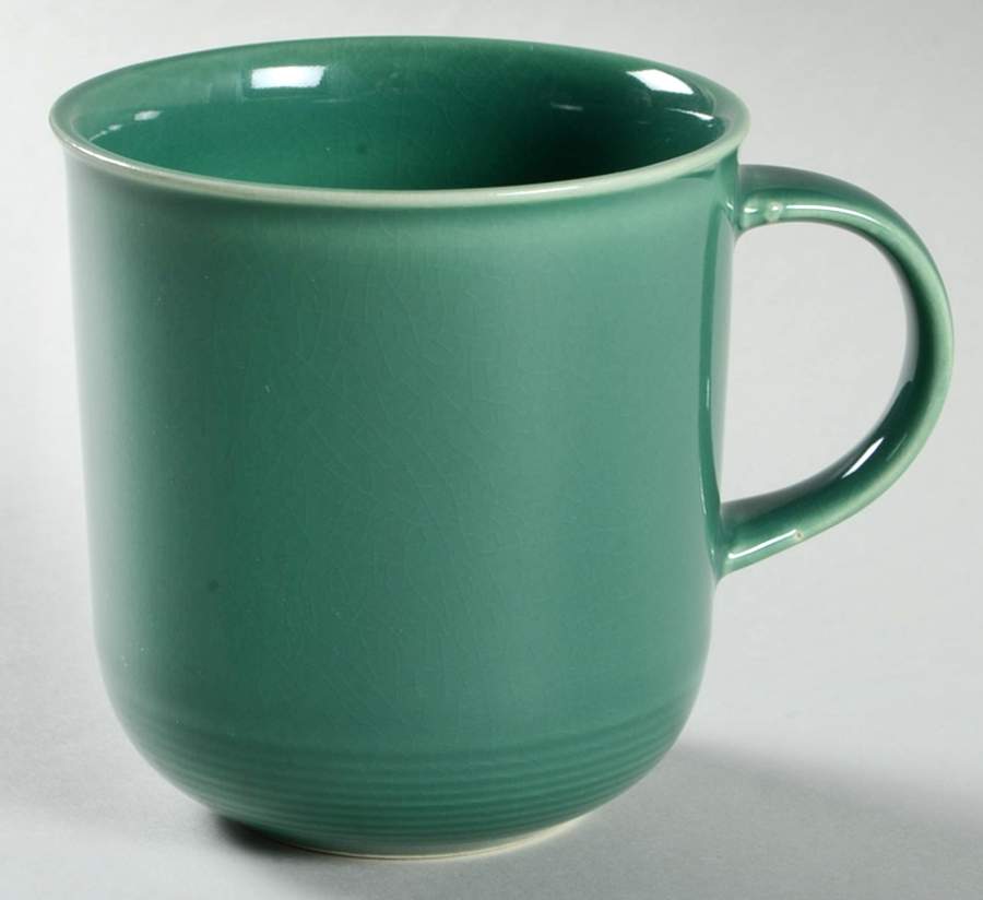 Solid Color Jade Mug by Nancy Calhoun-1