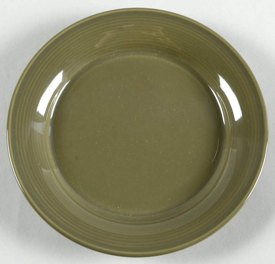Solid Color Khaki Bread & Butter Plate by Nancy Calhoun-1