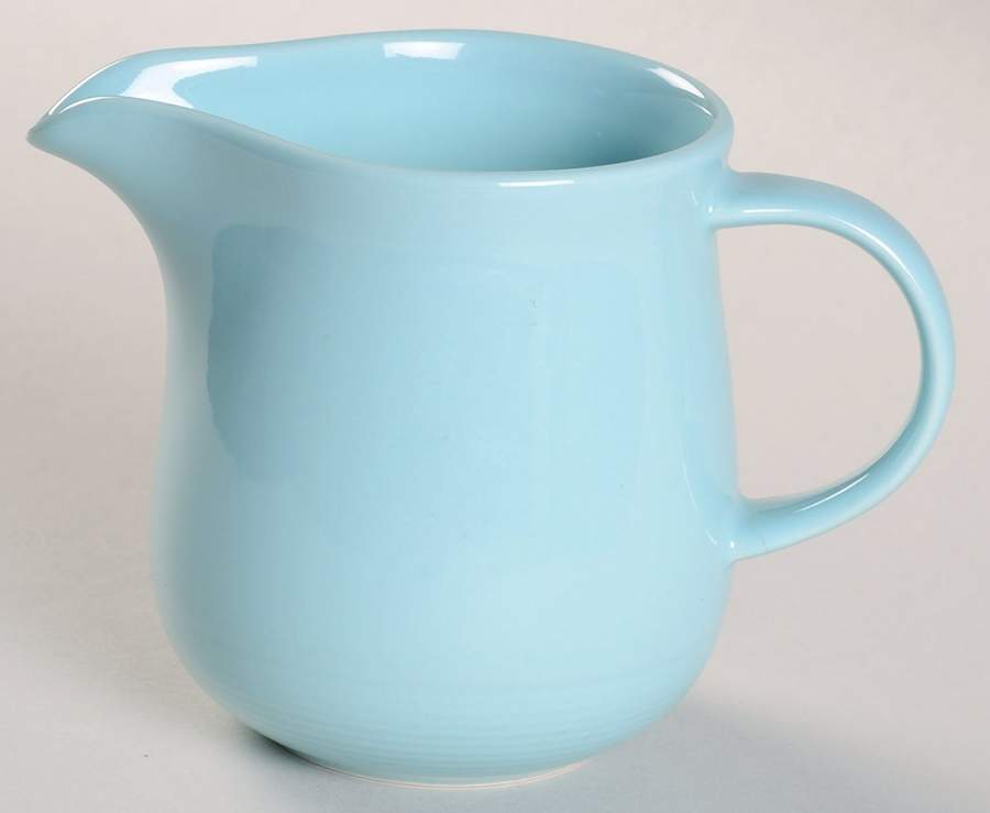Solid Color Light Aqua Creamer by Nancy Calhoun-1