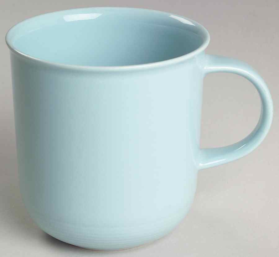 Solid Color Light Aqua Mug by Nancy Calhoun-1