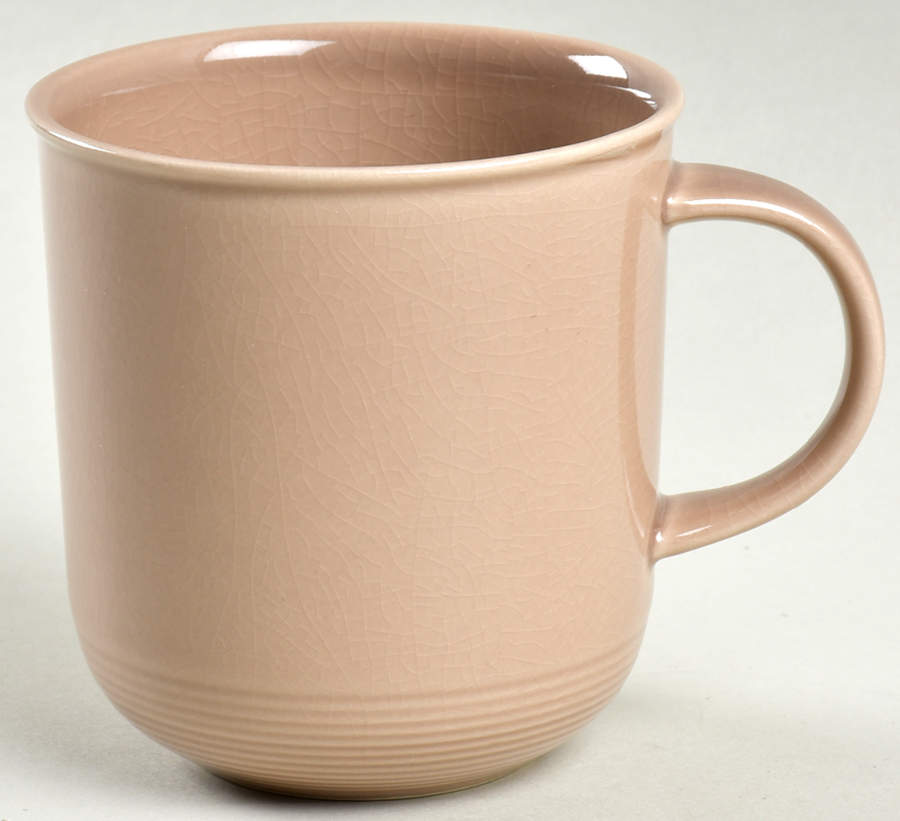 Solid Color Light Brown Mug by Nancy Calhoun-1