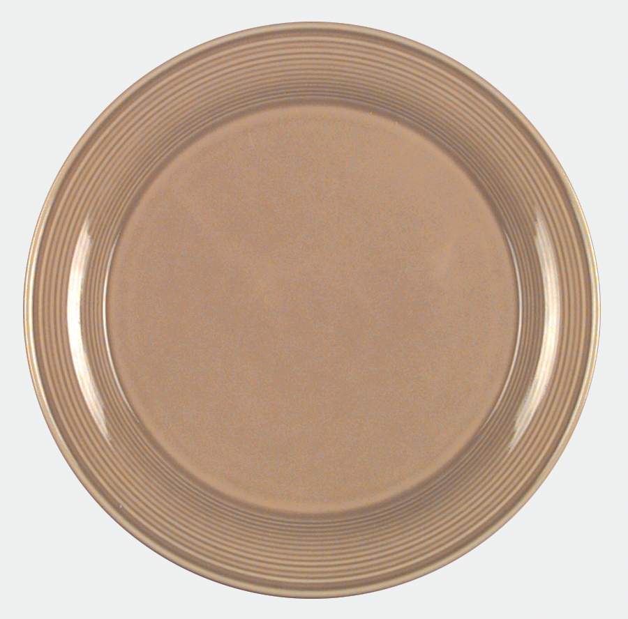 Solid Color Light Brown Salad Plate by Nancy Calhoun-1