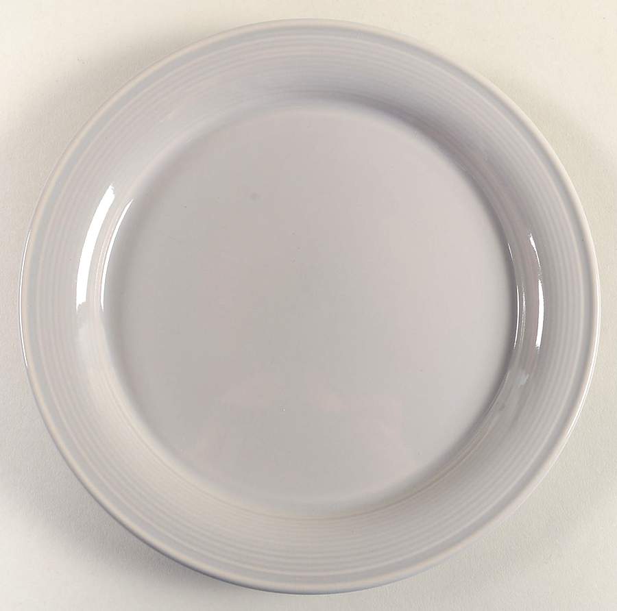 Solid Color Light Grey Salad Plate by Nancy Calhoun-1
