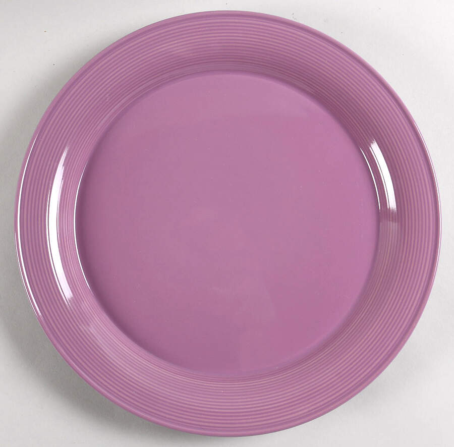 Solid Color Lilac 12" Chop Plate (Round Platter) by Nancy Calhoun-1
