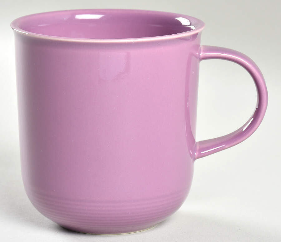 Solid Color Lilac Mug by Nancy Calhoun-1