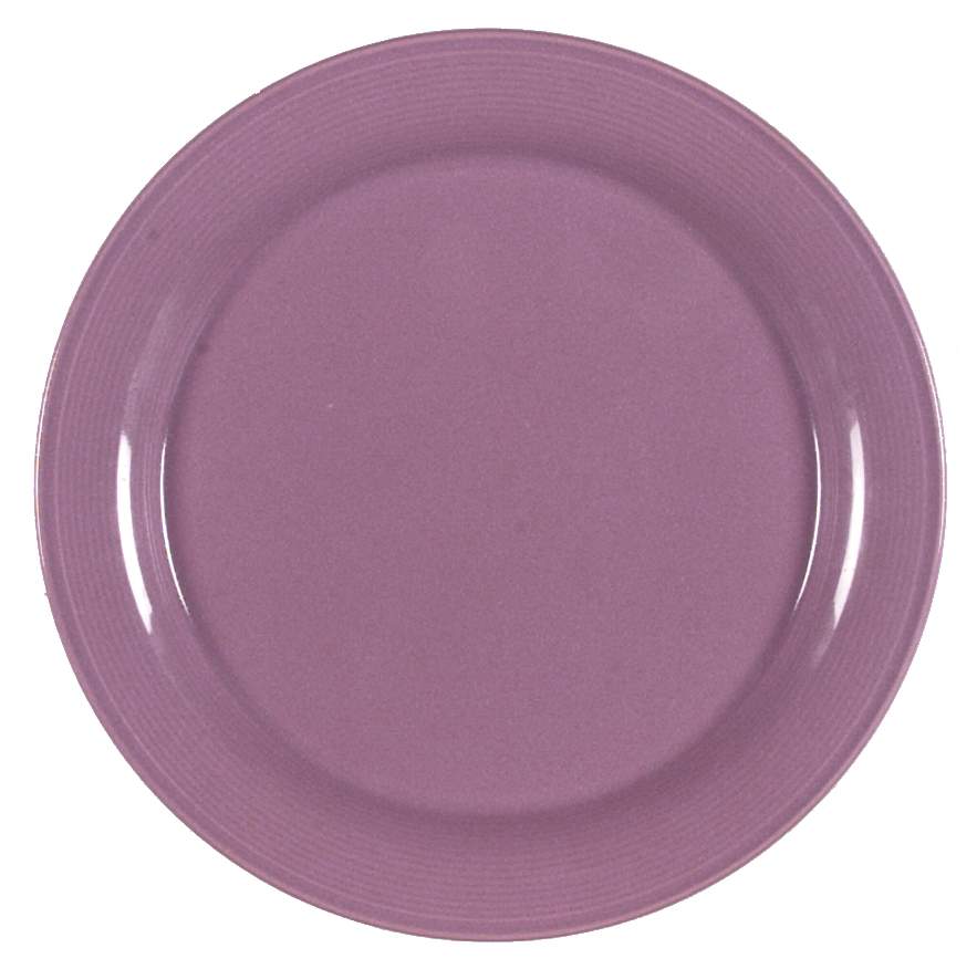 Solid Color Lilac Dinner Plate by Nancy Calhoun-1