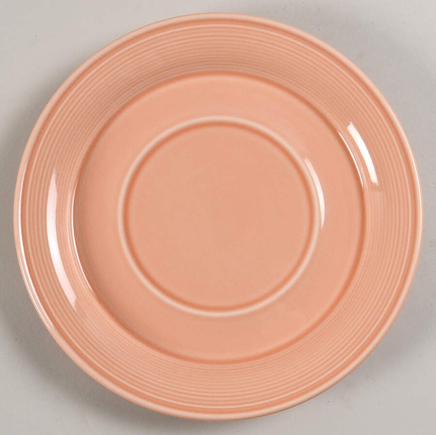 Solid Color Light Peach Underplate for Gravy Boat by Nancy Calhoun-1