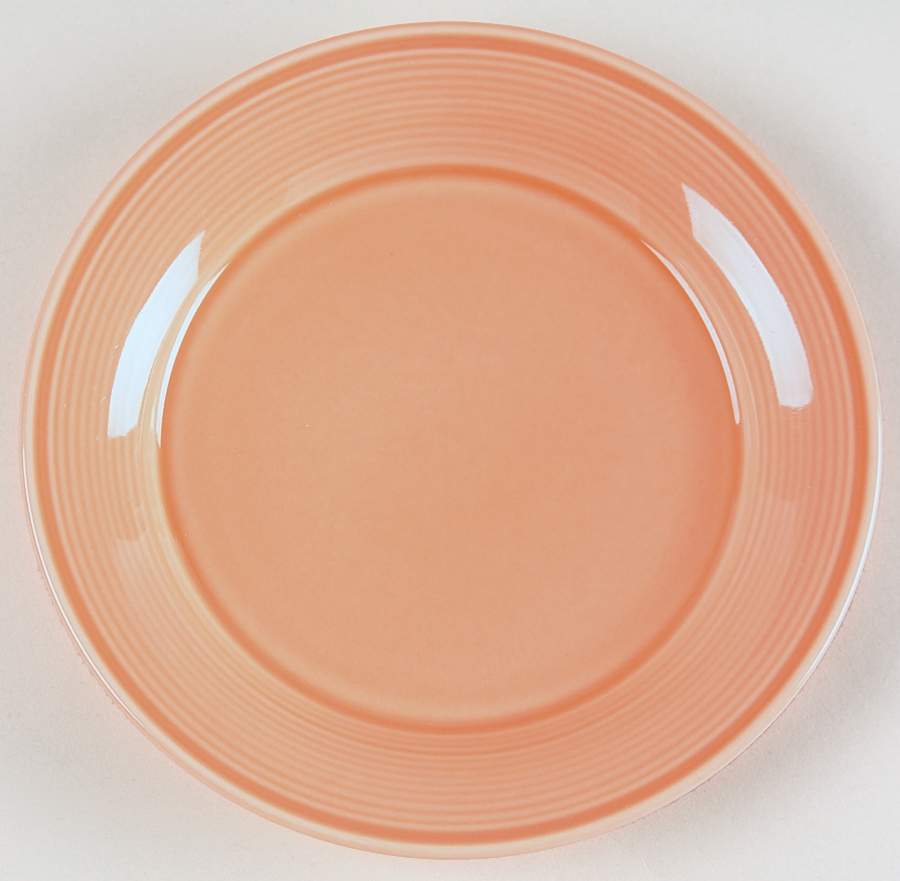 Solid Color Light Peach Bread & Butter Plate by Nancy Calhoun-1